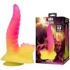 Power Monsters Flamebeast – 22.5 cm Rippled Monster Silicone Dildo
